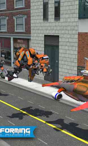 Futuristic Robot Dolphin City Battle - Robot Game 2