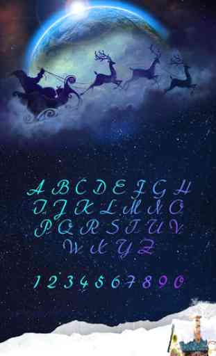 Galaxy Christmas Font for FlipFont,Cool Fonts Text 2