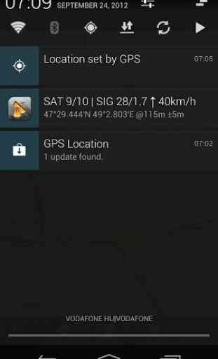 GPS Status - notification proxy plugin 2