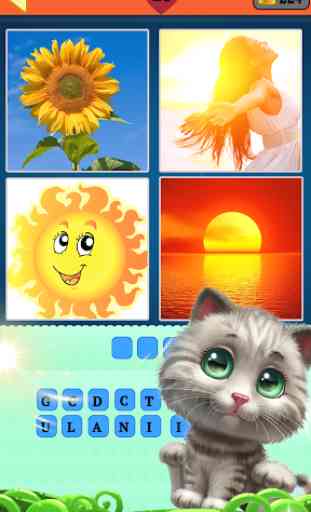 Guess the word: 4 pics 1 word 4