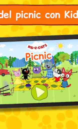 Kid-E-Cats Picnic: Mini Giochi per Bambini Piccoli 1