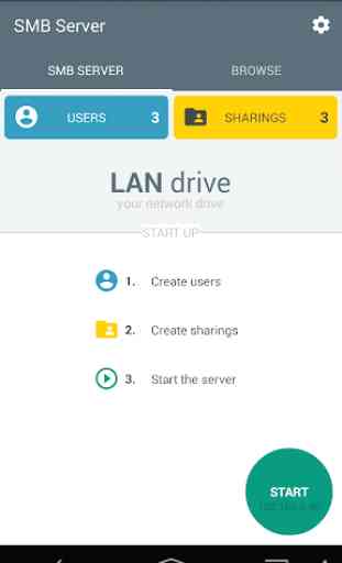 LAN drive - SAMBA Server & Client 1