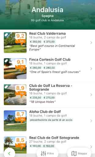 Leadingcourses - recensioni su campi da golf 3