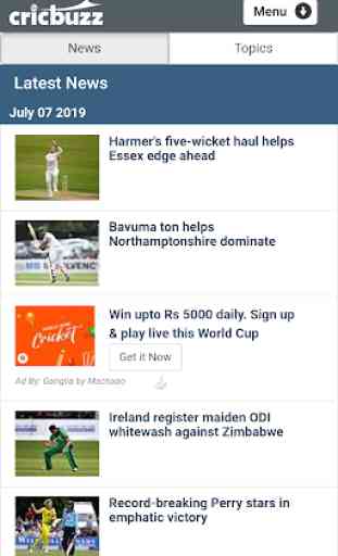 Live Cricket - All Cricket Scores, News & Video 4