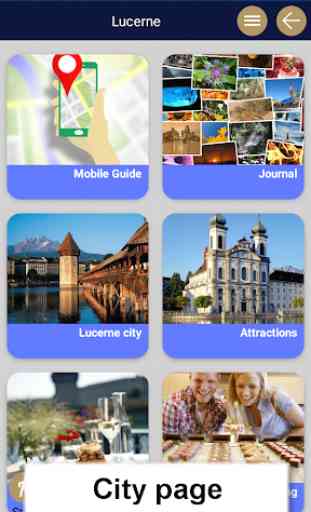 Lucerne map guide offline sight tourist navigation 2