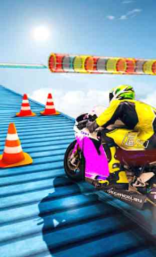 Mega ramp Impossible Track Stunt Bike Rider Giochi 1