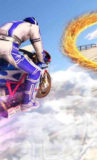 Mega ramp Impossible Track Stunt Bike Rider Giochi 4