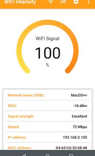 Misuratore di potenza del segnale WiFi 1