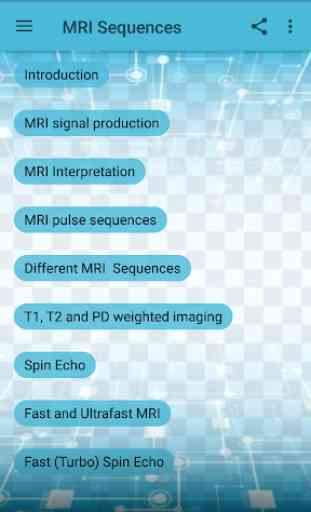 MRI Sequences 1
