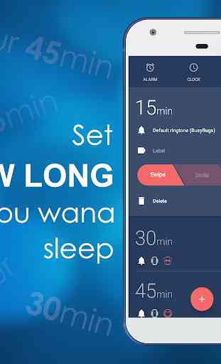 Nap Alarm Clock - For headphone, earbuds, in-ear 3