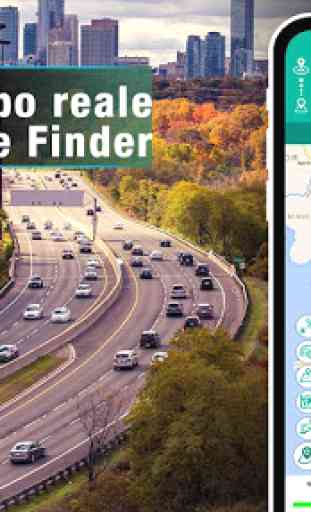 navigatore GPS vocale live traffic & transit maps 1