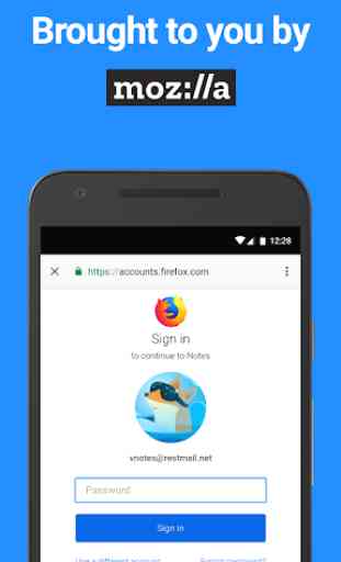 Notes by Firefox: A Secure Notepad App 4