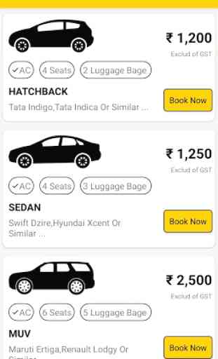 One Way Cab, Taxi, Outstation Cab, Cab Booking App 4