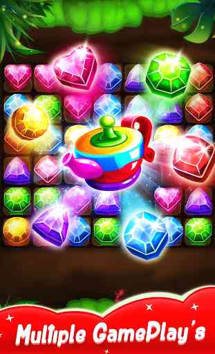 Panda Gems - Jewels Match 3 Games Puzzle 2