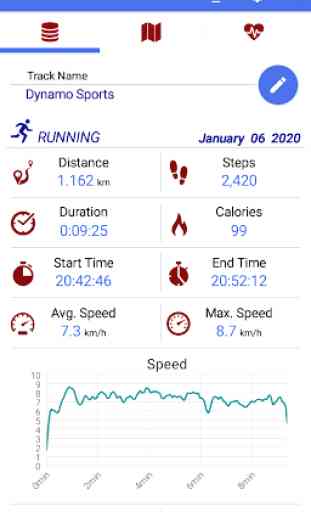 Pedometer, Walking, Running, Cycling Tracker App. 4