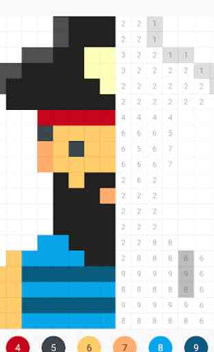Pixel Art - Dipingi con i numeri 4