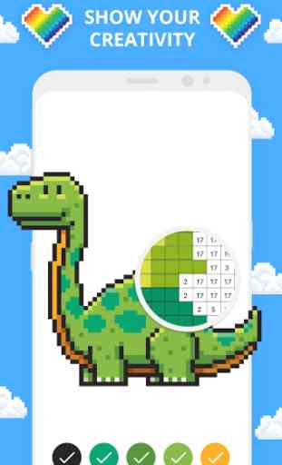 Pixel Arte: Colore per Numero & Giochi Sandbox 1