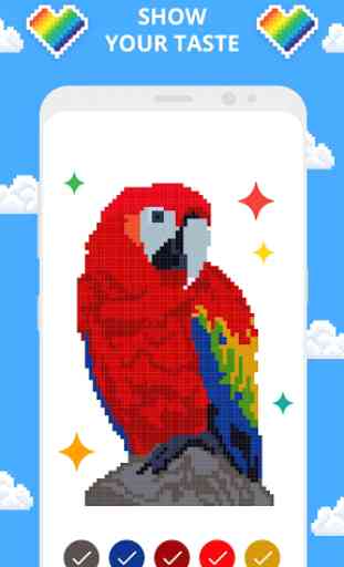 Pixel Arte: Colore per Numero & Giochi Sandbox 3