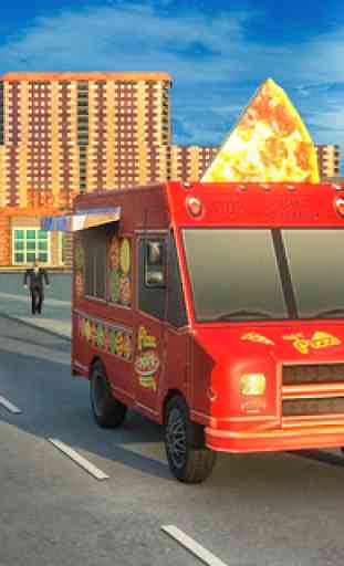 Pizza Consegna furgone Driving Simulator 2