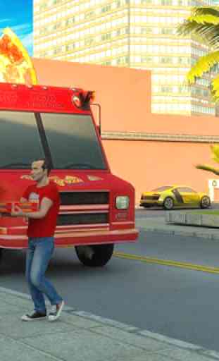 Pizza Consegna furgone Driving Simulator 4
