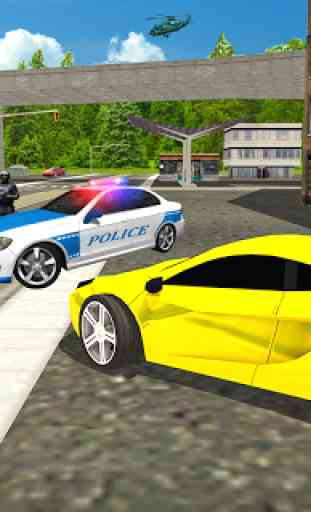 Polizia Auto Gioco - Cops Auto Da corsa & Banca 3