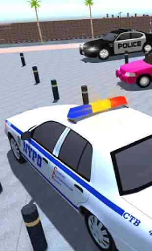 polizia auto parcheggio: sfida Gioco 3d 2