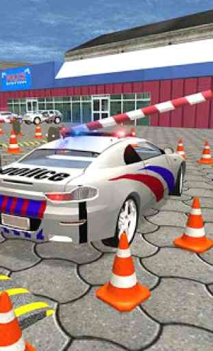 polizia auto parcheggio: sfida Gioco 3d 3