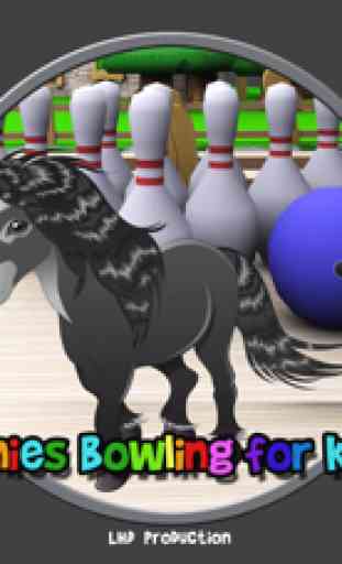 pony e bowling per bambini - gioco gratuito 1