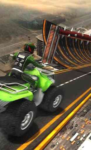 Racing Quad Bike Moto Stunt: ATV Impossible Track 2
