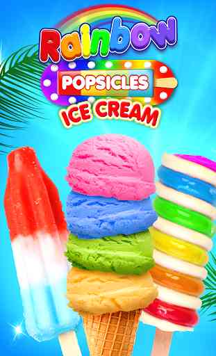 Rainbow Ice Cream & Popsicles 4