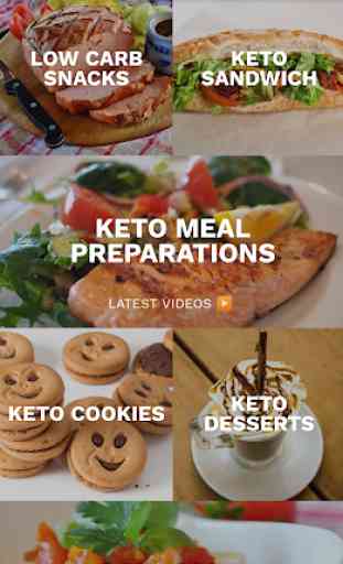 Ricette Keto: Lite e facile app di dieta Keto 1