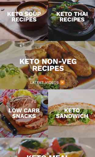 Ricette Keto: Lite e facile app di dieta Keto 2