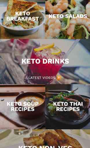 Ricette Keto: Lite e facile app di dieta Keto 3