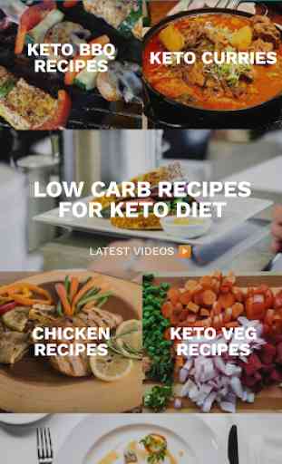 Ricette Keto: Lite e facile app di dieta Keto 4