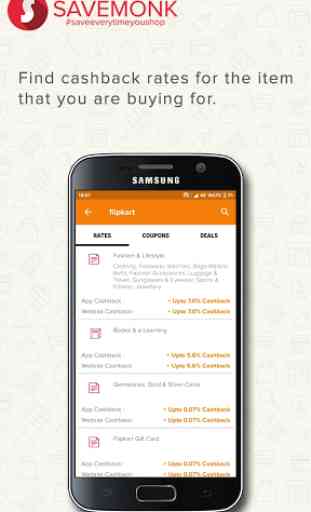 Savemonk Cashback - Online shopping India. 2