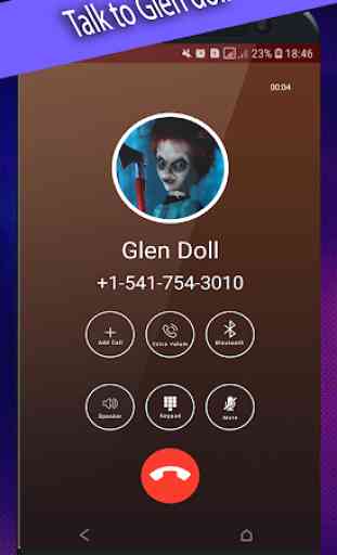 scary glen doll video call and chat simulator 2