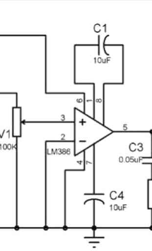 Schema del circuito dell'amplificatore 4