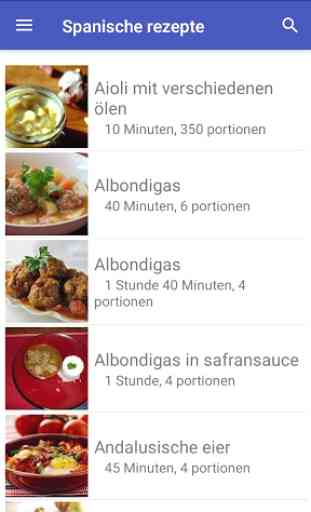 Spanische rezepte app deutsch kostenlos offline 1