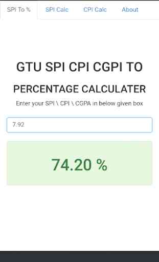SPI CPI Calculator GTU 2