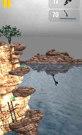 Stickman 3D: Cliff Diver 3