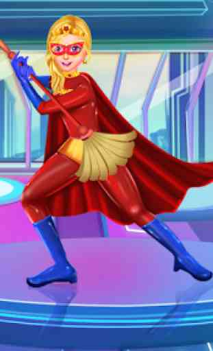Super Power Hero Girls Dress up 4