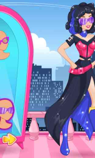 Superhero Dress Up - Harley Stylish Girls 1