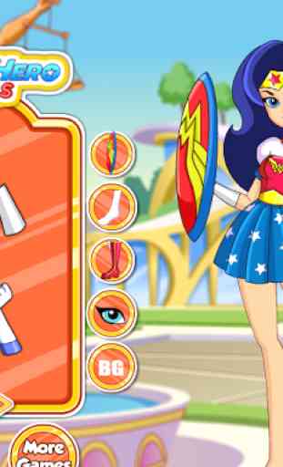 Superhero Girl  Dress Up Fashion 2