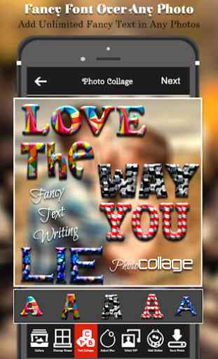 Text Photo Collage Maker 2