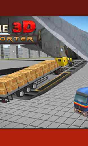 Transporter Plane 3D - Trasporto di camion 1