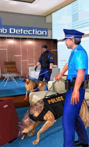 US Police Dog 2019: Airport Crime Shooting Game 1
