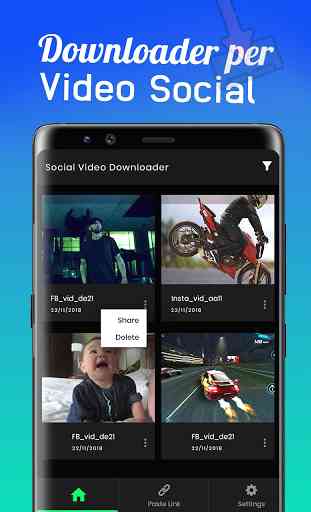 Video Downloader: salva i video sui social media 1