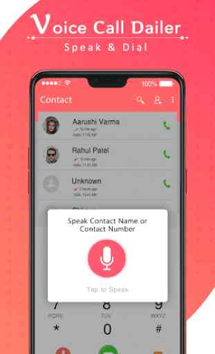 Voice Call Dialer:Voice Typing, Write SMS By Voice 2