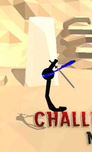 Warrior Stickman - Ninja 3D 3