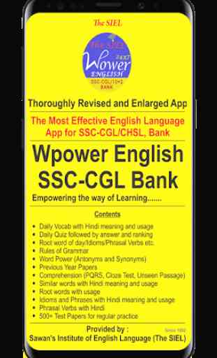 Wpower SSC ENGLISH by Sawan English Institute-SIEL 2